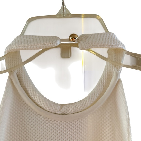 ZHIVAGO Rise Textured Halter Dress White 4 NWT - Picture 9 of 13